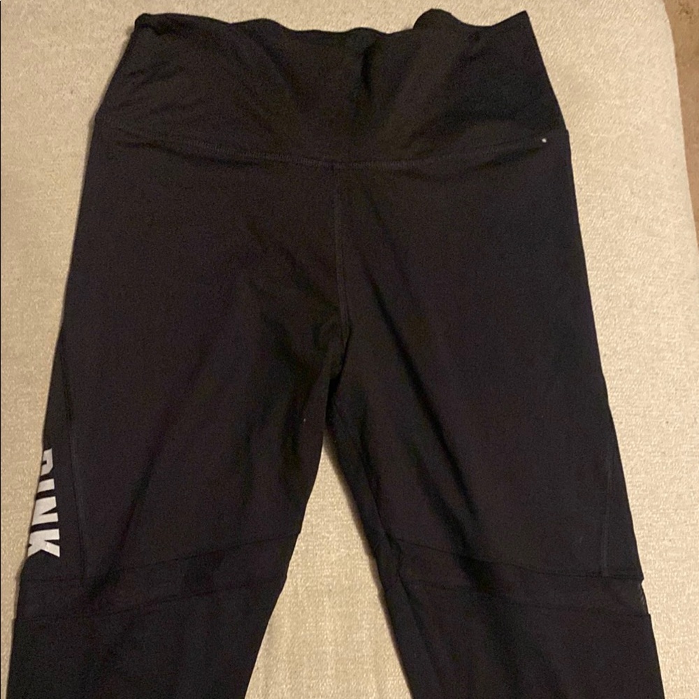 Black High-Rise Compression Leggings